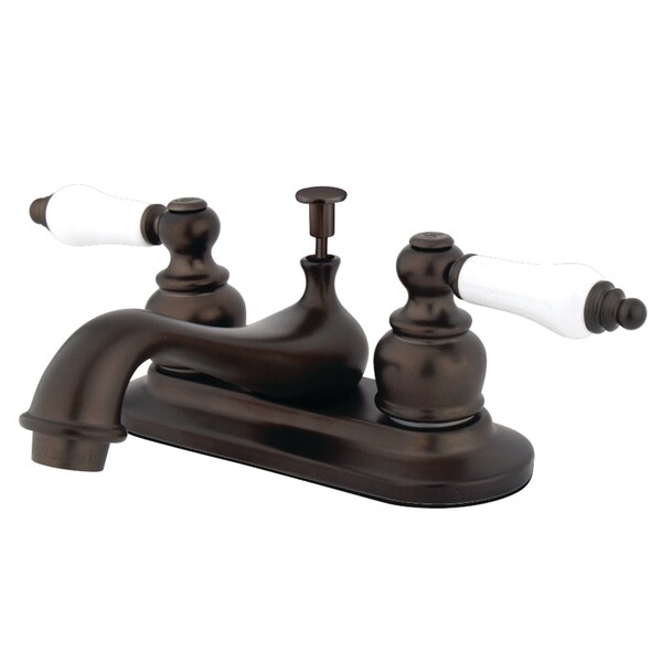 4" Centerset Bathroom Faucet, Oil Rubbed Bronze